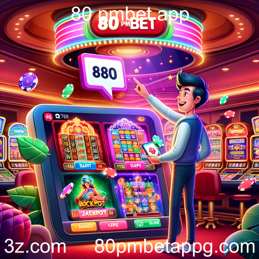 A Emoção dos Jackpots no 80 pmbet App